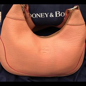 Peach Dooney & Bourke hobo bag